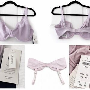 🪻 Abercrombie & Fitch Curve Love Underwire Bra – XS – Lavender